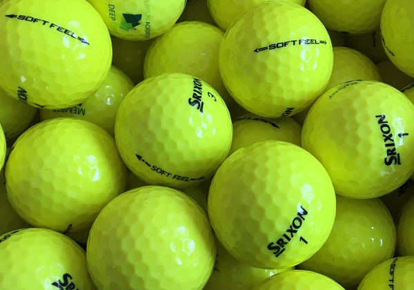 12 Stück Srixon Soft Feel Gelb AA-AAA Lakeballs bei AS Lakeballs günstig kaufen
