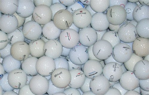 100 Stück Mixbälle weiss AA-AAA Lakeballs