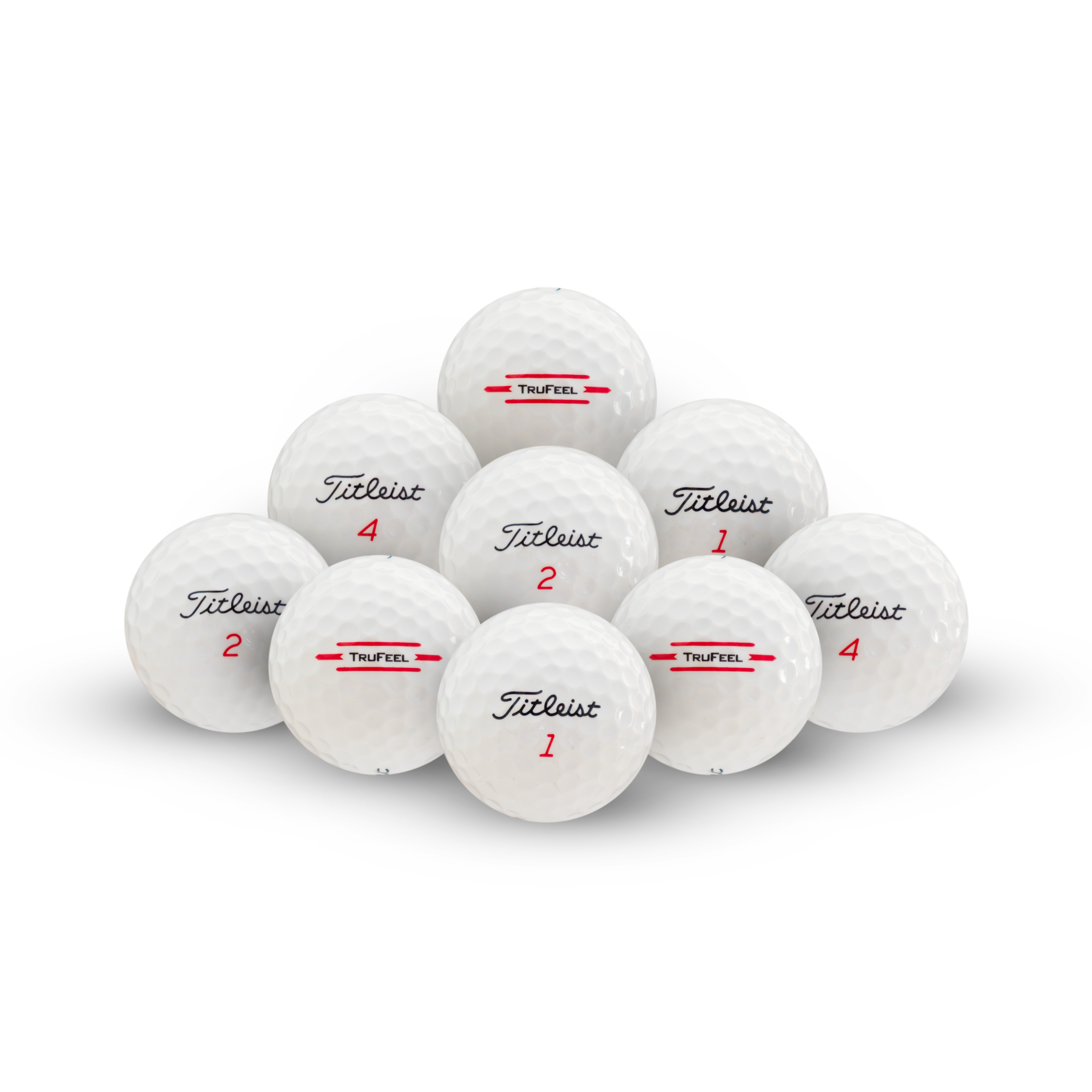 12 Stück Titleist TruFeel AA-AAA Lakeballs