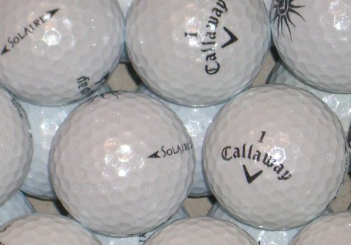 12 Stück Callaway Solaire weiss AA-AAA Lakeballs bei AS Lakeballs günstig kaufen
