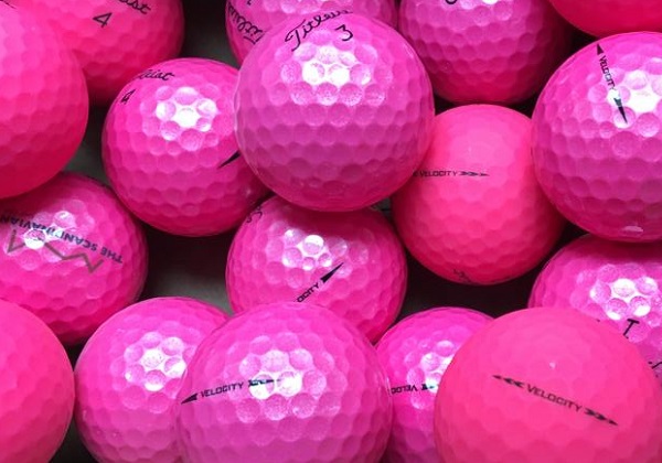 12 Stück Titleist Velocity Pink AA-AAA Lakeballs bei AS Lakeballs günstig kaufen
