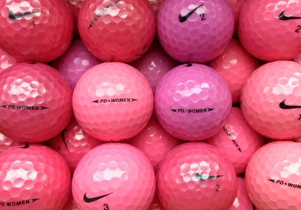 12 Stück Nike PD Women Pink AA-AAA Lakeballs bei AS Lakeballs günstig kaufen