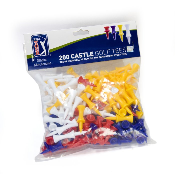 200 Stück PGA Tour Castle Tees bei AS Lakeballs günstig kaufen