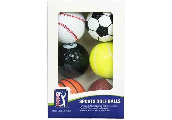 6 Stück PGA Tour Sports Bälle neu bei AS Lakeballs günstig kaufen