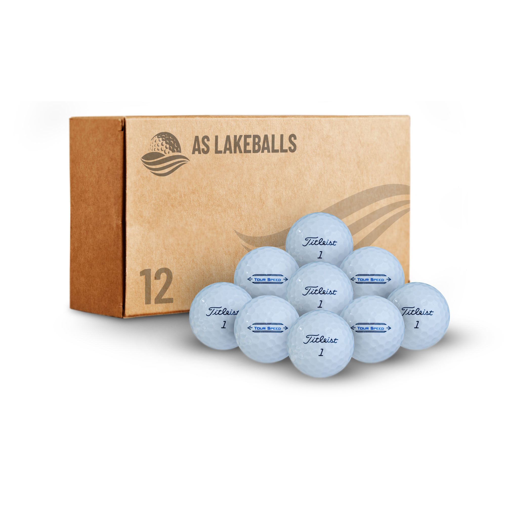 12 Stück Titleist Tour Speed AA-AAA Lakeballs bei AS Lakeballs günstig kaufen