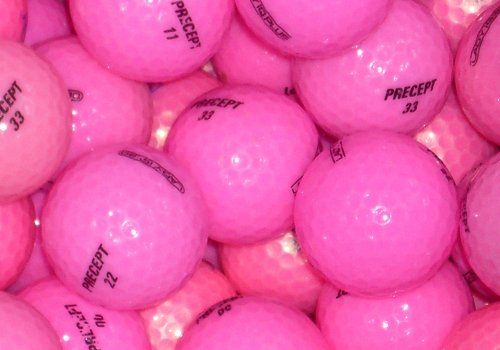 12 Stück Mixbälle pink/rosa AA-AAA Lakeballs