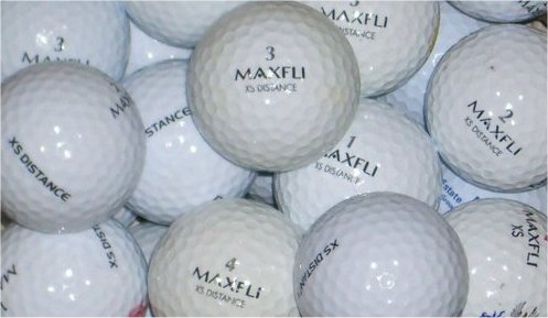 12 Stück Maxfli XS Distance AAA Lakeballs bei AS Lakeballs günstig kaufen
