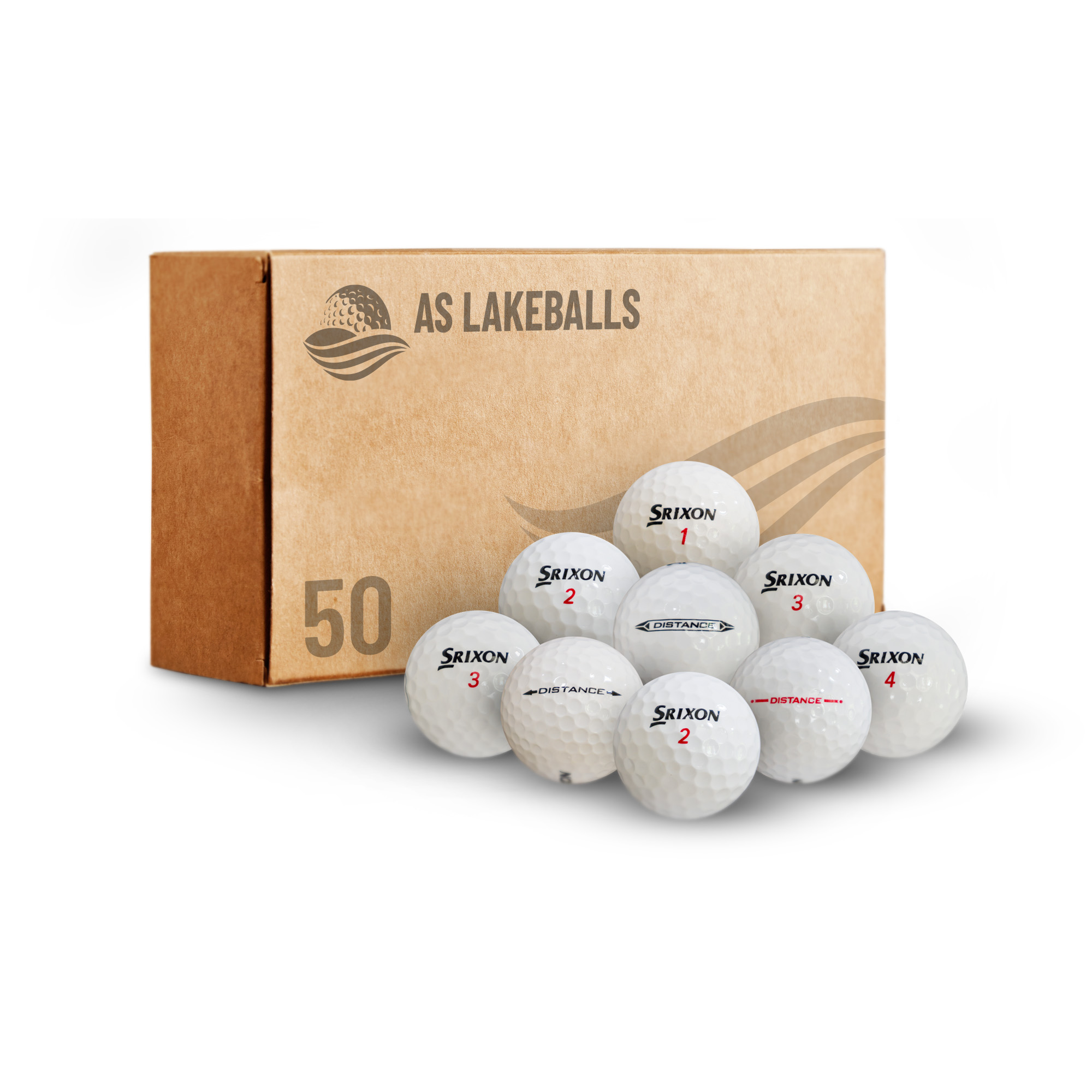 50 Srixon Distance AA-AAA bei AS Lakeballs günstig kaufen