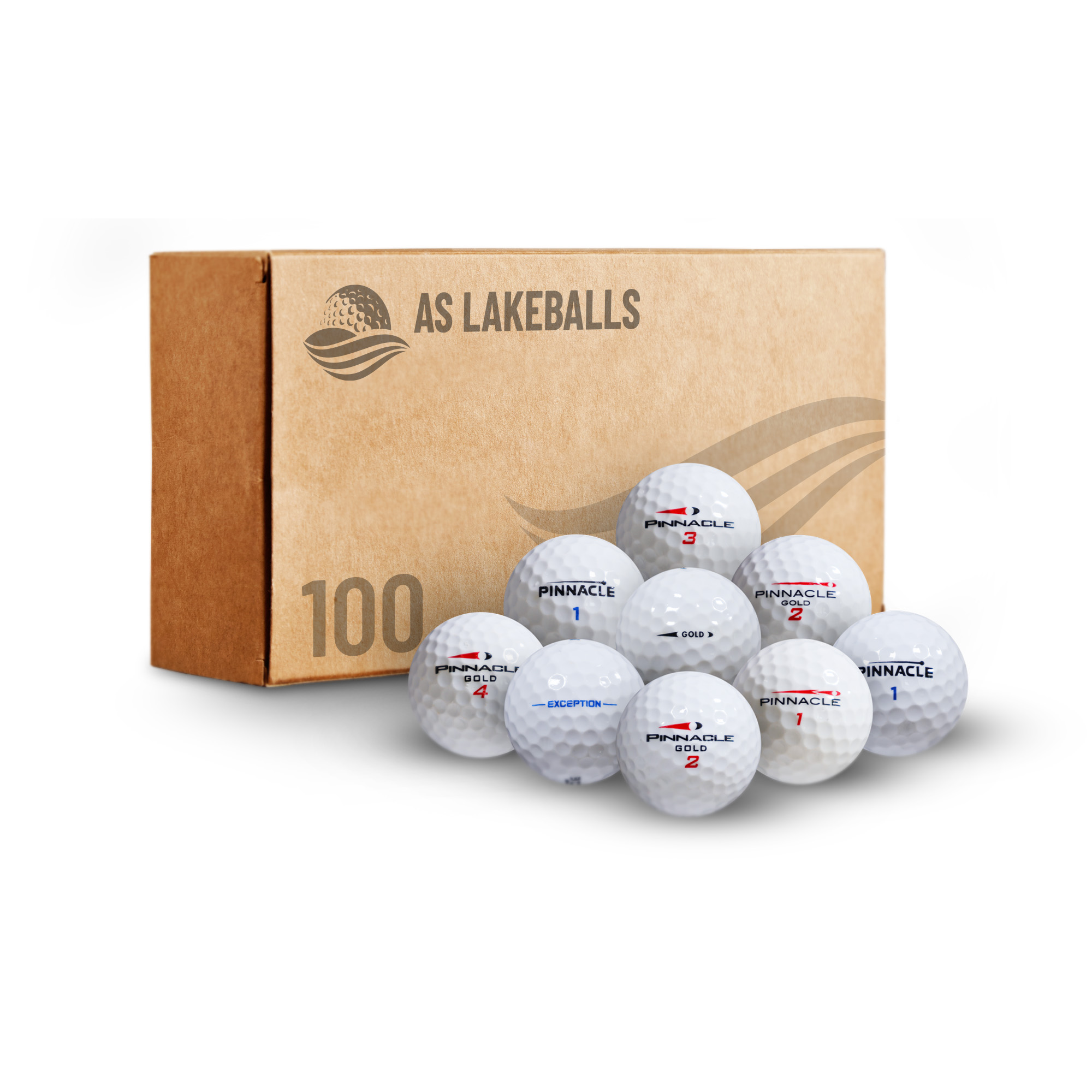 100 Pinnacle Mix AA-AAA bei AS Lakeballs günstig kaufen