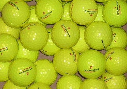 12 Stück Pinnacle gelb AA-AAA Lakeballs bei AS Lakeballs günstig kaufen